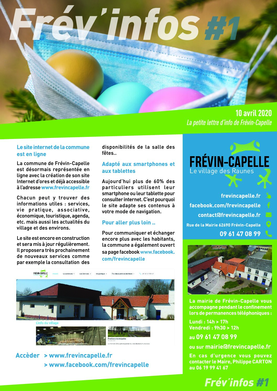 Frév&rsquo;infos #01